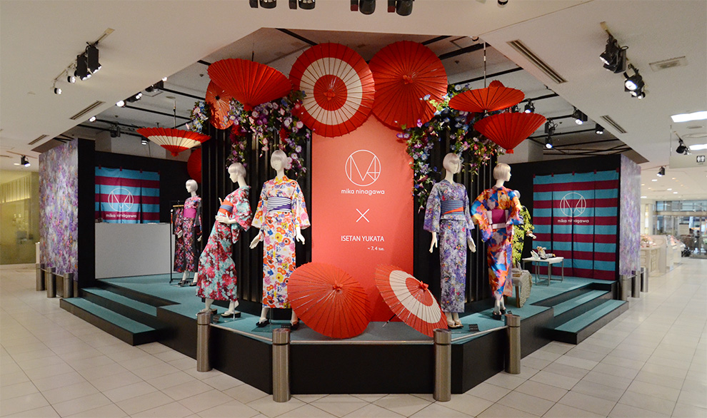 M / mika ninagawa × ISETAN YUKATA