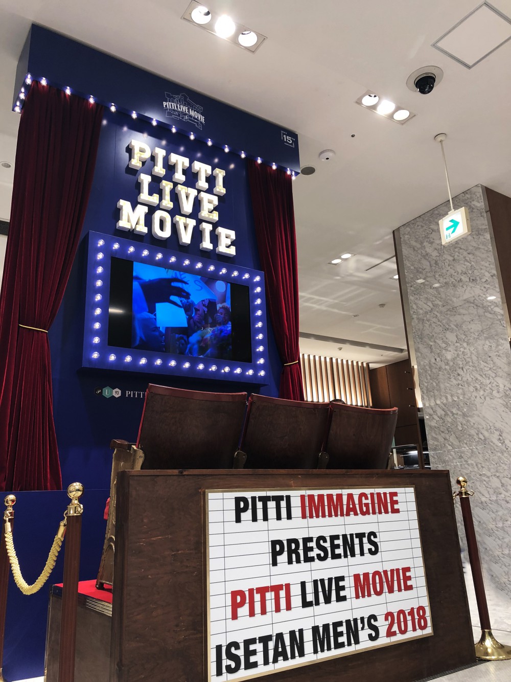 PITTI IMMAGINE UOMO 93 “PITTI LIVE MOVIE”　at ISETAN MEN’S